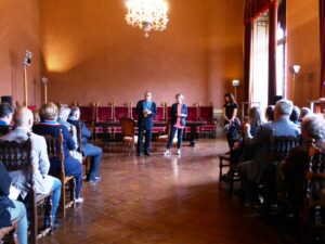Alessandro Bonelli Sonia Pallai Palazzo Pubblico Siena Alessandro Bonelli Sonia Pallai Palazzo Pubblico Siena
