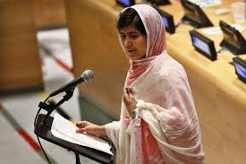 Malala all'ONU Malala all'ONU