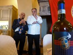 Gianluca di Pirro con la chaine-des-rotisseurs di Firenze