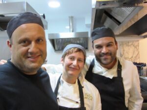 Gozo Vine e Capricci la chef Roberta Archetti con i colleghi maltesi