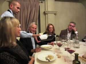 Riccardo Illy assaggia il suo Brunello Mastrojanni Riccardo Illy assaggia il suo Brunello Mastrojanni