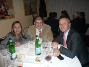 Gourmet - cena al Mestolo - coniugi Adorno e S.Campatelli