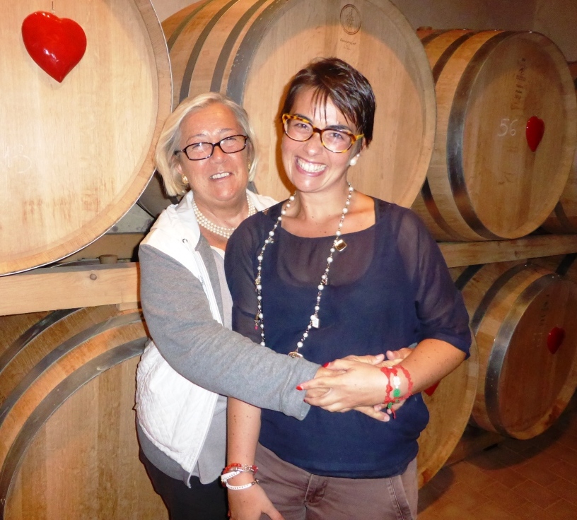 Donatella e Violante al Casato Prime Donne Montalcino
