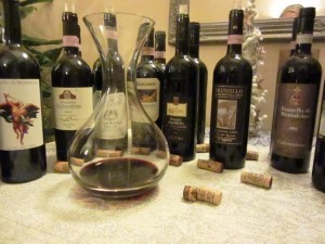 JamesSuckling Brunello Dinner