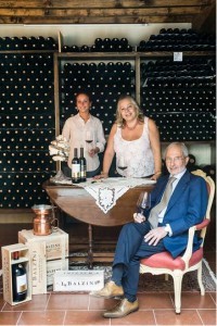 I_Balzini Antonella D'Isanto con il marito Vincenzo e la figlia