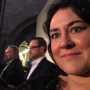 Monica Larner and Robert Parker selfie
