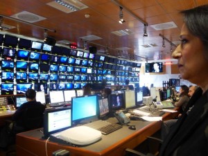 Anna Scafuri mostra la regia del TG1
