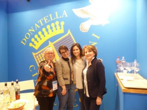 Patrizia Felluga con Caterina Donatella Cinelli Colombini con Violante