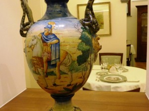 Il Giardino di Piero ristorate Aboca a Sansepolcro