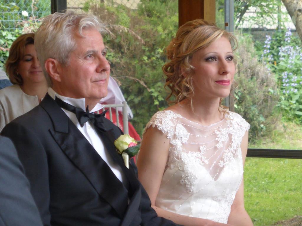 Stefano Crisostomi e Giulia Ciappi sposi