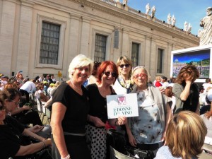 Donne del vino toscane dal Papa