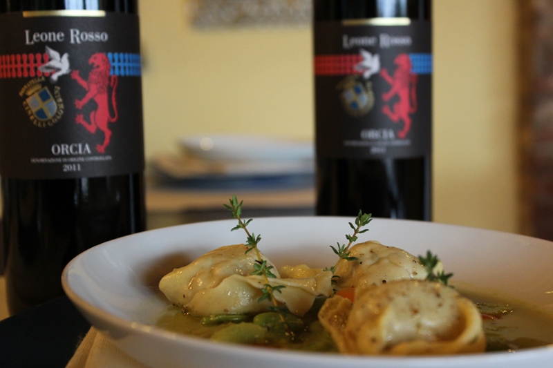 Ravioli con ripieno di pecorino Leone Rosso (7)