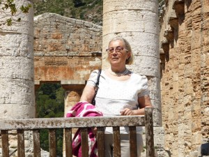 Donatella Cinelli Colombini a Segesta