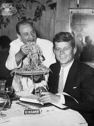 Alfredo Di Lelio with John Kennedy
