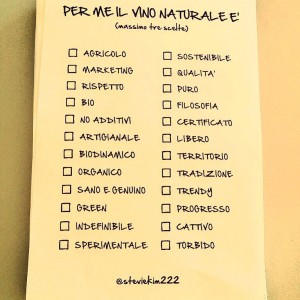 Vini naturali