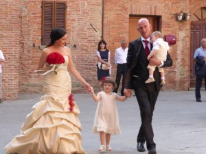 Sara Daniele e i loro due bellissimi bambini