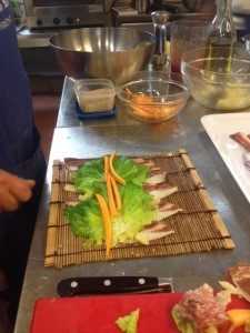 sushi toscano fase preparazione