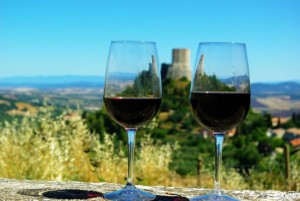 Calici di stelle a Castiglion d'Orcia