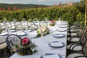 Matrimonio in fattoria del Colle, pranzo 