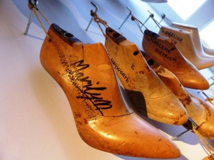 Ferragamo forma del piede di Marylin Monroe