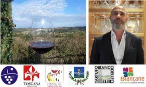 Walter Speller guida la degustazione dei vini Orcia