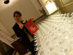 Violante Gardini Cinelliclombini degustazione Gambero Rosso a Stoccolma
