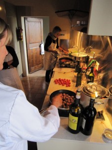 scuola di cucina fattoria del Colle