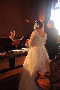 Donatella Cinelli Colombini celebra un matrimonio