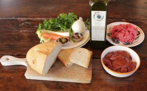 Crostini neri ingredienti