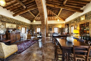 Casato Prime Donne Montalcino sala da degustazione