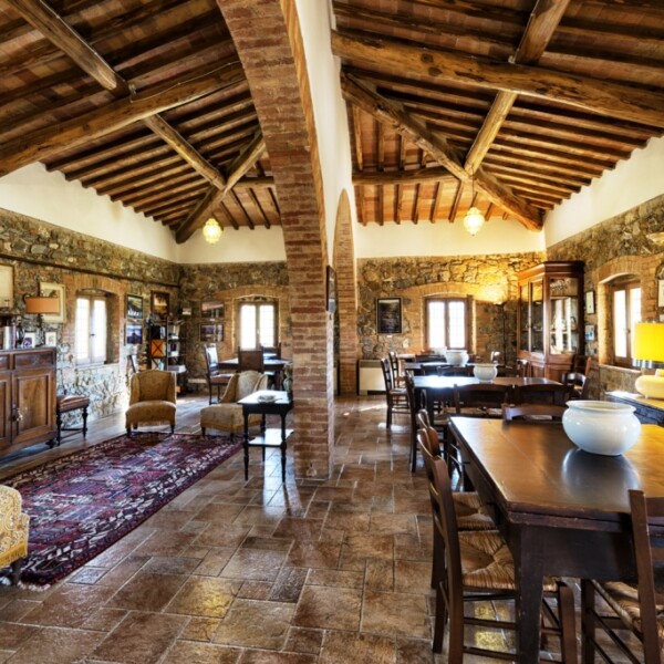 Casato Prime Donne Montalcino sala da degustazione
