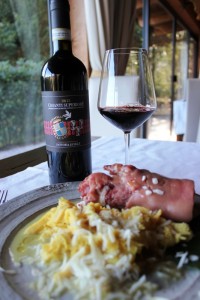 Trippa alla Montalcinese con Chianti Superiore DOCG