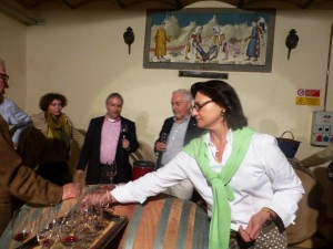Barrel tasting Casato Prime Donne con Markus Del Monego 