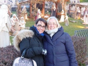 Donatella Cinelli Colombini e Violante Gardini ad Assisi