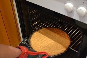 la focaccia appena sfornata