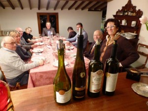 Emanuela e Emanuele Pellucci a cena con i vini del mondo