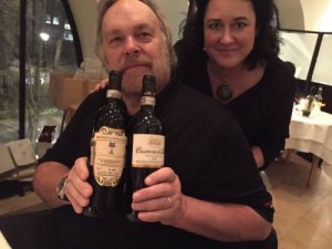 Robert Parker e Monica Larner con 2 Brunello da 100 centesimi