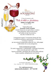 Festa d'estate alla Distilleria Nannoni