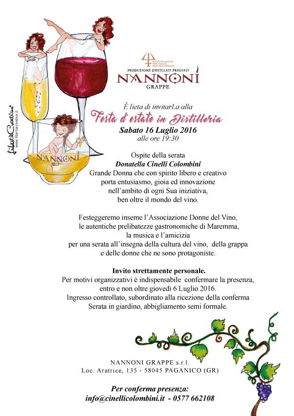 Festa d'estate alla Distilleria Nannoni