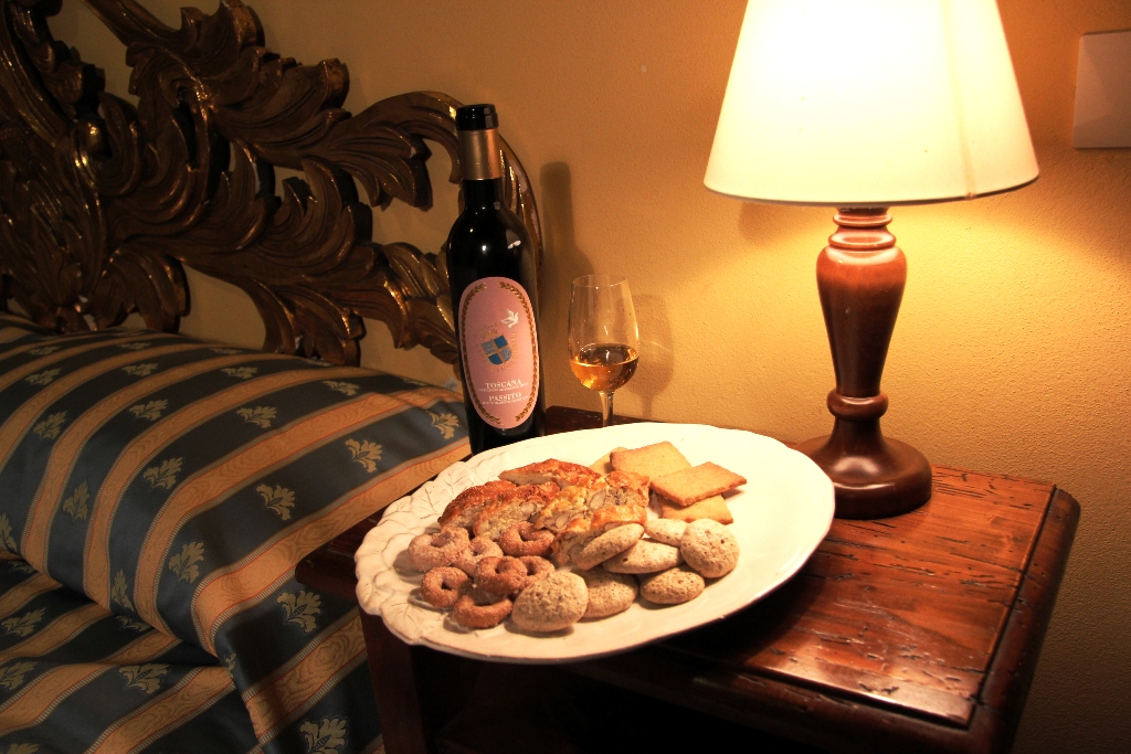 passito con biscottini