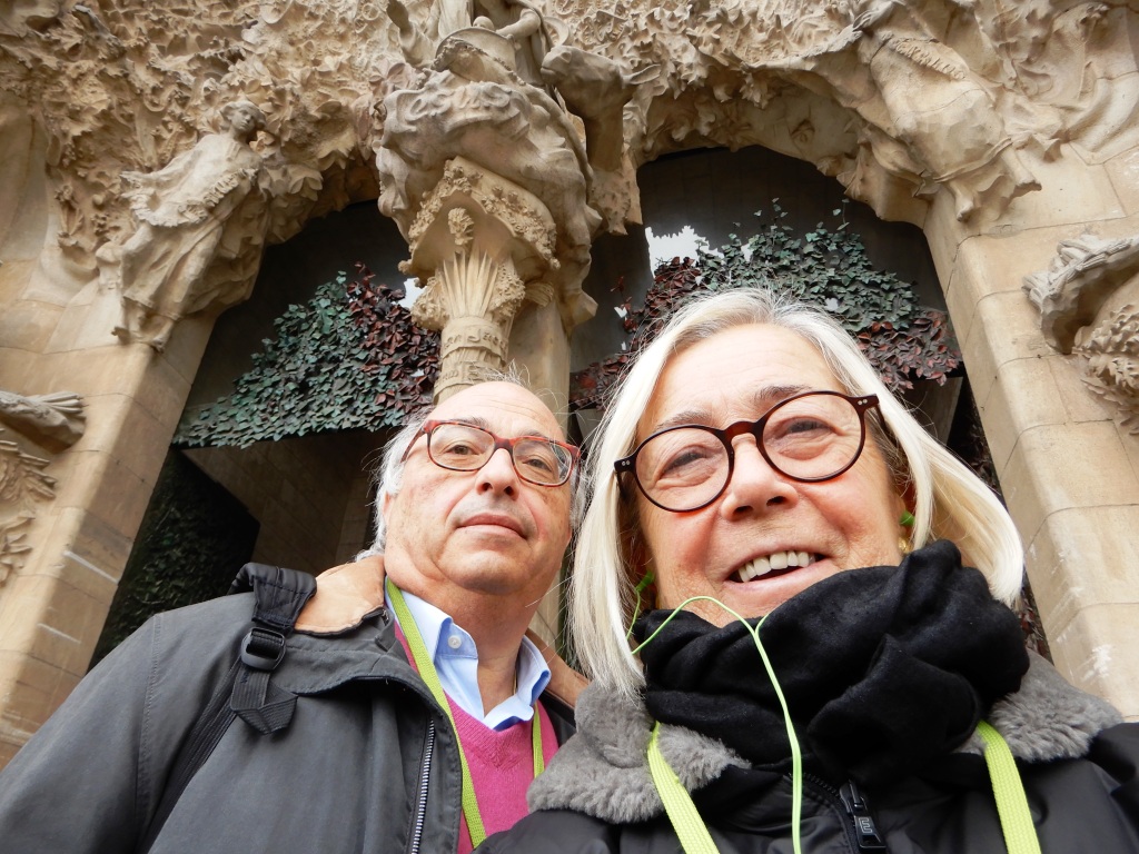 Donatella CinelliColombini e Carlo Gardini a Barcellona