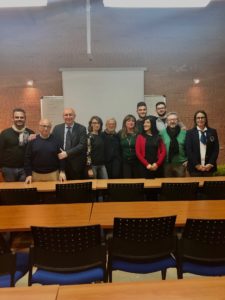 Corso-wine-business-Università-di-Salerno-Giuseppe-Festa-Donatella-Cinelli-Colombini e gli-studenti