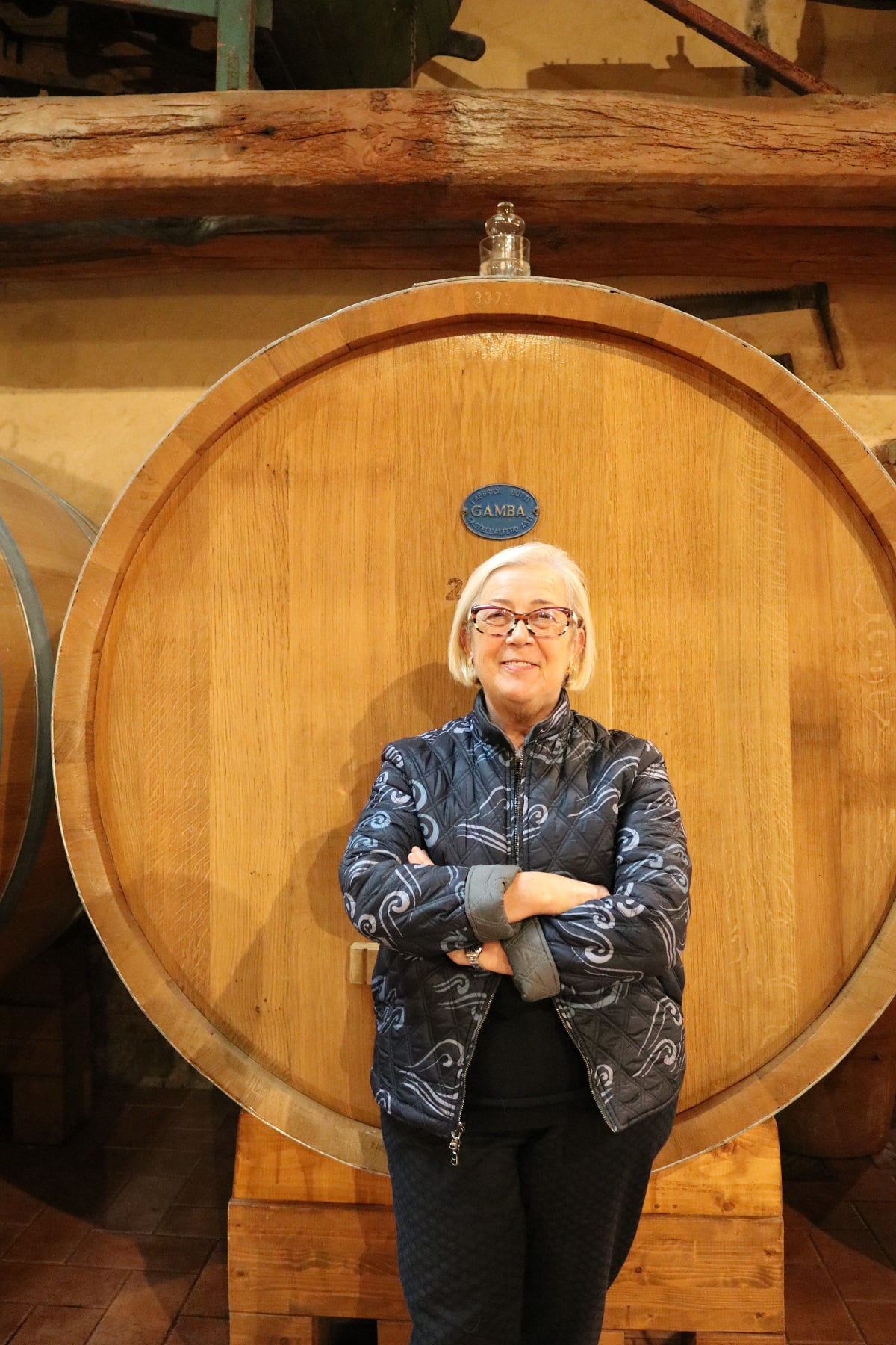Donatella Cinelli Colombini quarantena alla Fattoria del Colle