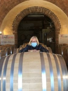 Donatella Cinelli Colombini quarantena alla Fattoria del Colle