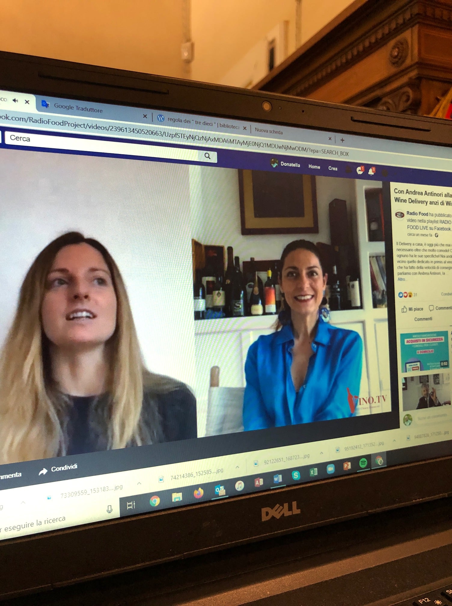 winelivery Andrea Antinori intervistata da Chiara Giannotti