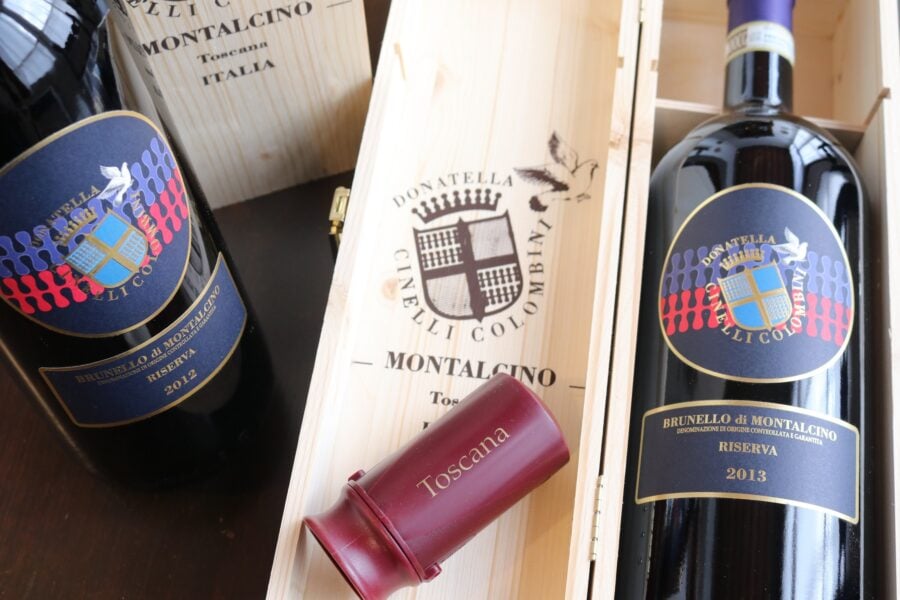 Brunello di Montalcino Riserva 2012 e 2013 Magnum Casato Prime Donne