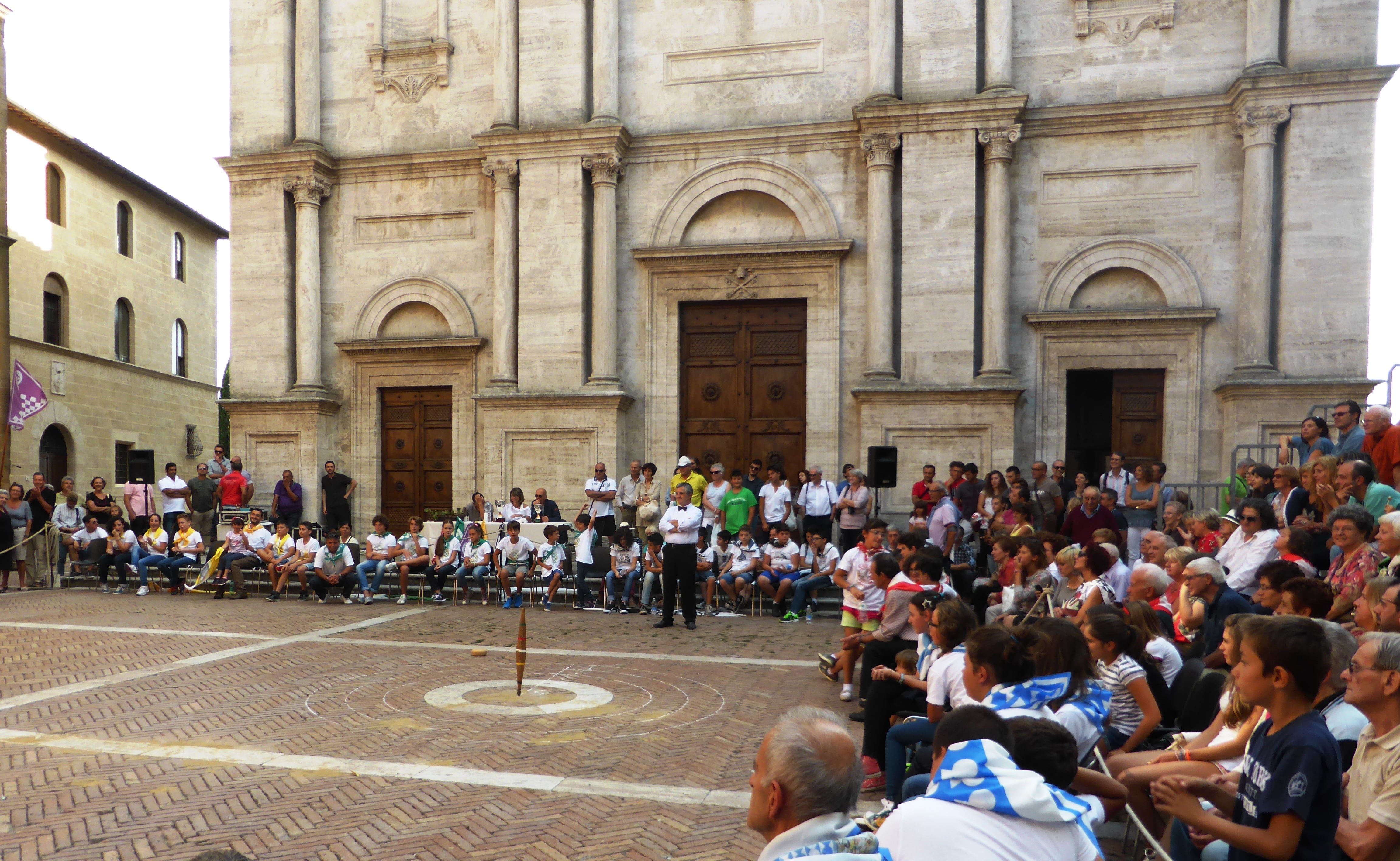 Orcia-Pienza Gioco del cacio al fuso