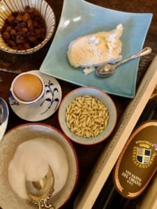 Ricotta Montata of Montalcino recipe by Donatella Cinelli Colombini ingredients
