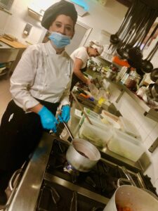 Doriana Marchi - chef del ristorante della Fattoria del Colle