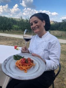 Doriana Marchi - chef della Fattoria del Colle